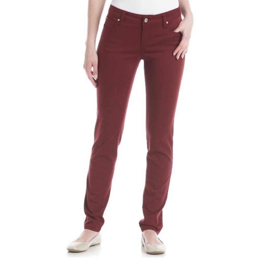 Celebrity Pink Burnt Red Skinny Jeans Size 9